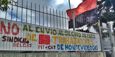 Pit-Cnt realiza paro general parcial por situacin en MontevideoGas