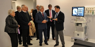 Vzquez destac tecnologa del nuevo hospital del Banco de Seguros del Estado