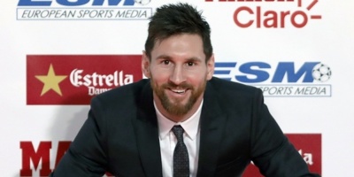 Messi se entrena con Argentina por primera vez con miras a la Copa Amrica