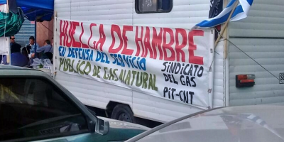 Trabajadores de MontevideoGas culminaron huelga de hambre de 30 das
