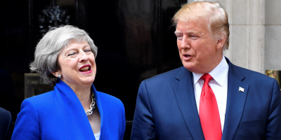 Trump ve un "potencial tremendo" en el futuro pacto con el Reino Unido