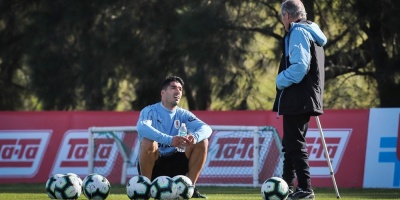 Luis Surez se incorpor a la seleccin uruguaya y encamina su puesta a punto