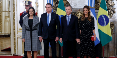 Macri recibe a Bolsonaro en la Casa Rosada para mantener reunin bilateral