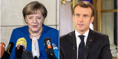 Merkel y Macron aluden al miedo profundo que causa robotizacin de economa