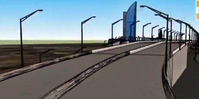 Iniciaron perforaciones para la construcci�n del viaducto de acceso al puerto