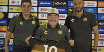 Maradona tras abandonar a Dorados de Sinaloa: "hoy tengo que pensar en m y en mi salud"