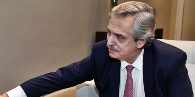 Candidato Fern�ndez carga contra la pol�tica energ�tica de Macri por apag�n