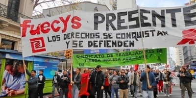 Fuecys destaca "alto acatamiento" del paro de los trabajadores del comercio y los supermercados