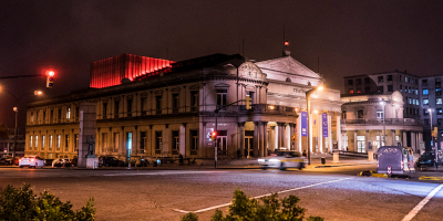 Descartan atentado y estudian establecer protocolo de seguridad en el Teatro Sol�s tras el hecho ocurrido anoche
