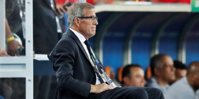 Tab�rez: "Fue un partido muy duro pero Uruguay siempre lucha hasta el final"