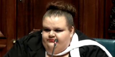 La justicia conden a la exsenadora comunista Michelle Surez a dos aos de prisin domiciliaria, y a dos de prisin vigilada, 