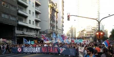Comisi�n No a la Baja consider� "una gran muestra de compromiso social" la movilizaci�n