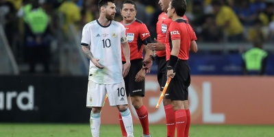 Messi, muy crtico con el arbitraje: "Brasil maneja mucho en la Conmebol"