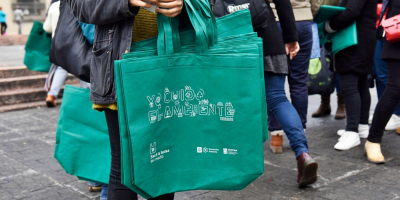 Entregarn bolsas reutilizables en el marco del Da Mundial sin Bolsas Plsticas