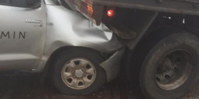 Choque m�ltiple en ruta 5