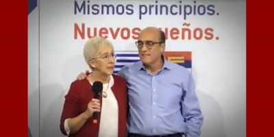 El Plenario del Frente Amplio proclam� la f�rmula Daniel Mart�nez-Graciela Villar