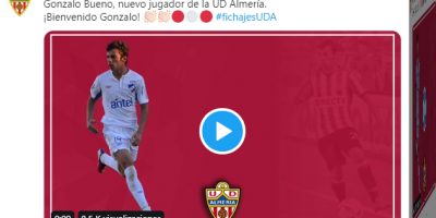 Gonzalo Bueno ficha dos temporadas por el Almera