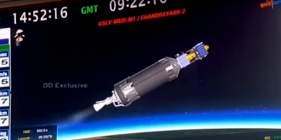 La India lanz con xito su misin al inexplorado polo sur de la Luna