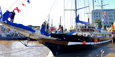 Velero escuela Capit�n Miranda visita Cuba en viaje de instrucci�n