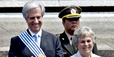 Fueron inhumados en el Cementerio de La Teja los restos de Mara Auxiliadora Delgado, esposa del presidente Tabar Vzquez 