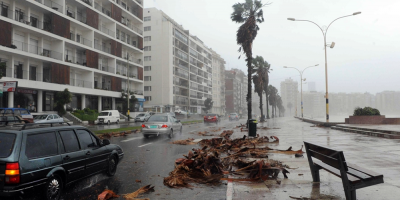 Inumet emiti una advertencia por tormentas fuertes y lluvias intensas