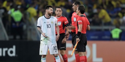 Conmebol suspende por tres meses a Messi tras pol�micas declaraciones