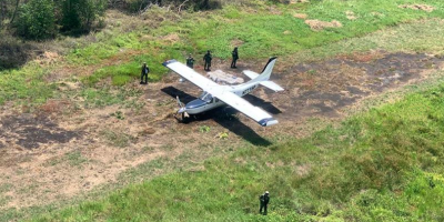 Hallan dos mexicanos muertos en avioneta con 171 kilos cocana en Guatemala