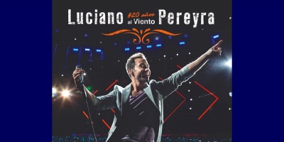 Luciano Pereyra lleg Uruguay para presentar su show del 14 de setiembre en el Antel Arena