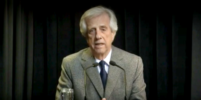 El presidente de la repblica Tabar Vzquez dijo que presenta "un ndulo pulmonar" que transcurre en "un proceso maligno"