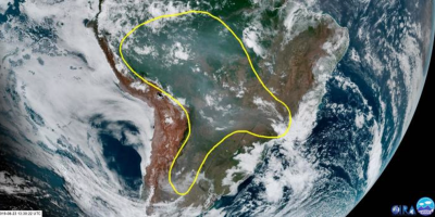 Amazonia: en agosto se vieron incrementadas las habituales quemas para el desarrollo del agro en el centro y norte de Sudamrica
