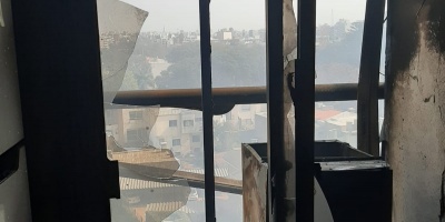 Cuantiosas prdidas dej un incendio en las Torres del Puerto, en Buceo