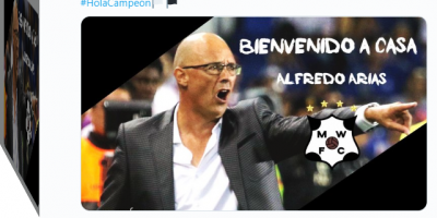 Arias nuevo entrenador de Wanderers