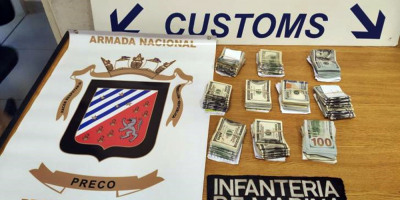 Inicia la investigaci�n tras la incautaci�n de US$ 100.000 en Puerto de Colonia