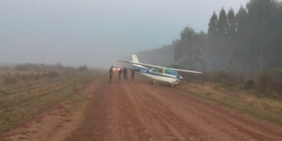 Localizaron avioneta que estar�a vinculada al narcotr�fico en Paysand�