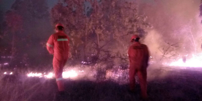Viento y calor reavivan los incendios en Paraguay que amenazan a agricultores