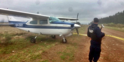 Fueron detenidos dos extranjeros por posible vinculaci�n con avioneta abandonada