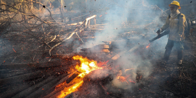 Condiciones climatol�gicas aumentan a 175.000 hect�reas quemadas en Paraguay