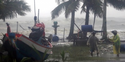 Una fuerte tormenta tropical se acerca a Jap�n y Corea del Sur