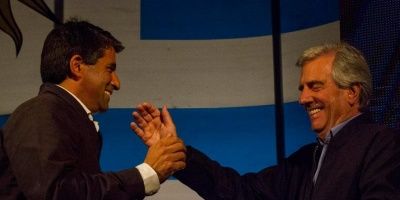 V�zquez dijo que no promete lo imposible y se comprometi� a avanzar en infraestructura