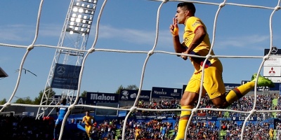 Con gol de Luis Surez el Barcelona se impone a Getafe