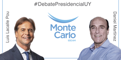 Martnez y Lacalle Pou se miden esta noche en histrico debate