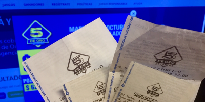 El sorteo del 5 de Oro se realizara hoy tras cuatro suspensiones