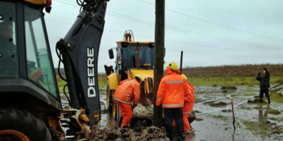 Ms de 17.000 usuarios de UTE afectados por el temporal de las ltimas horas