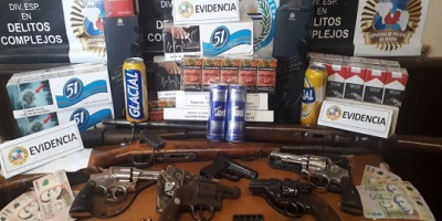 32 detenidos y 21 allanamientos permitieron desmantelar bandas dedicadas a contrabandear