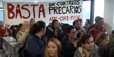 Funcionarios del Ministerio de Educacin y Cultura respondieron a Muoz