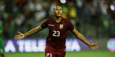 Salomn Rondn meti dos goles y Venezuela gole 4-1 a Bolivia