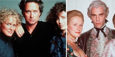Dos nicas funciones: Cine Arte proyecta "Atraccin Fatal" y "Relaciones Peligrosas" -en copia restaurada- dos xitos de Glenn Close