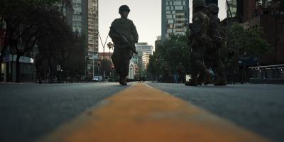 Santiago de Chile despierta "en calma" y trata de recuperar la normalidad
