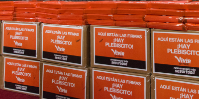 El respaldo a "Vivir sin Miedo" llega al 53 %, segn Cifra