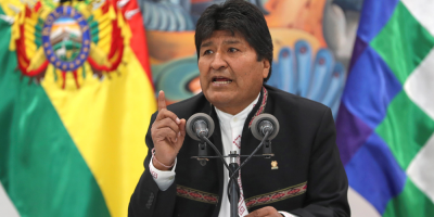 Evo Morales califica la reaccin opositora de "golpe de Estado" en Bolivia